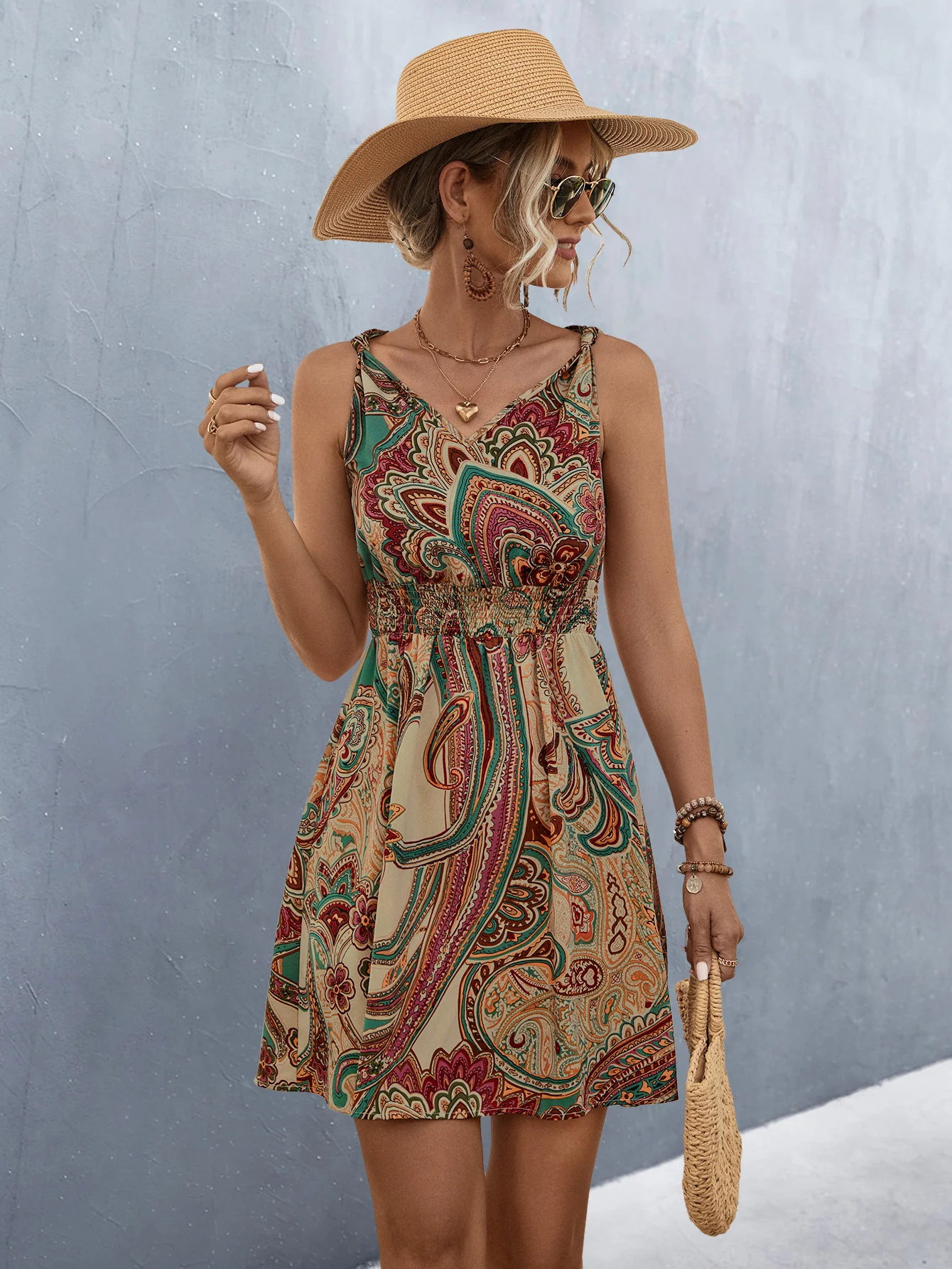 Damen Sommerkleid im Boho-Stil Heidi-Mode - Image 7