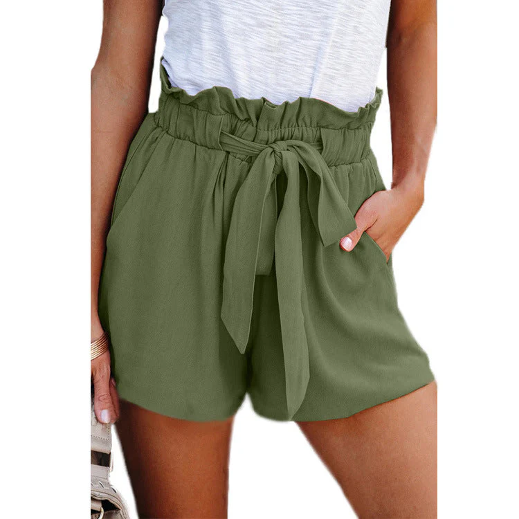 Damen Sommerliche Shorts mit Verstellbarem Bund und Praktischen Taschen Heidi-Mode - Image 6