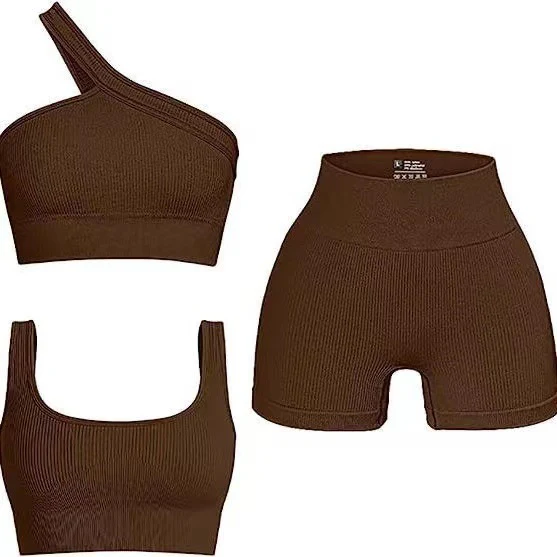 Damen Sport-BH und Shorts Set Heidi-Mode - Image 7