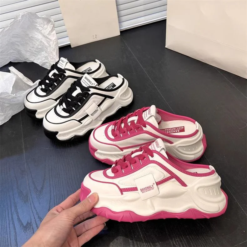 Damen sportive Sneakers im modernen Design mit elastischem Einsatz Heidi Mode - Image 3
