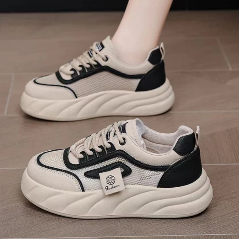Damen sportive Sneakers mit atmungsaktiver Mesh-Oberfläche und dämpfender Sohle Heidi Mode - Image 7