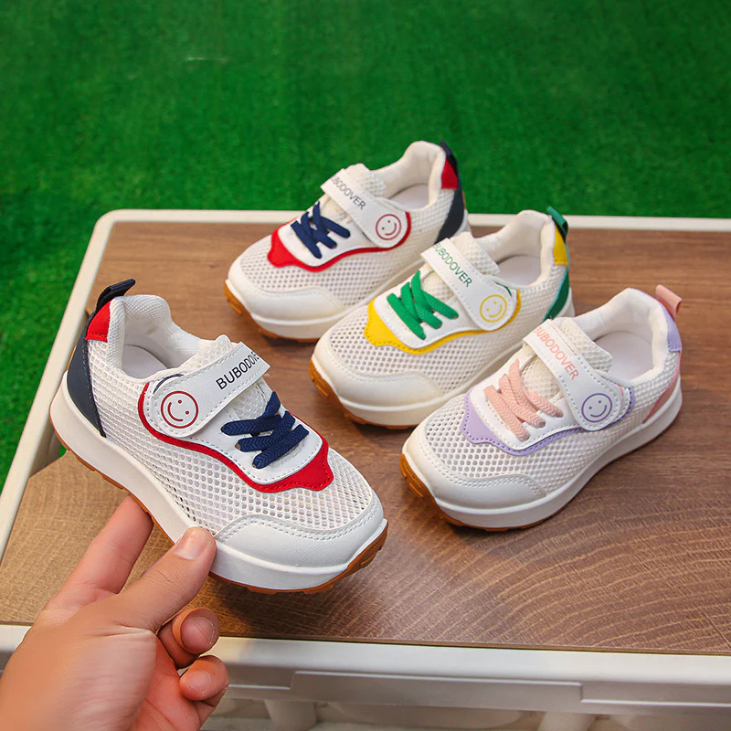 Damen sportive Sneakers mit atmungsaktiver Mesh-Oberfläche und flexibler Laufsohle Heidi Mode - Image 4