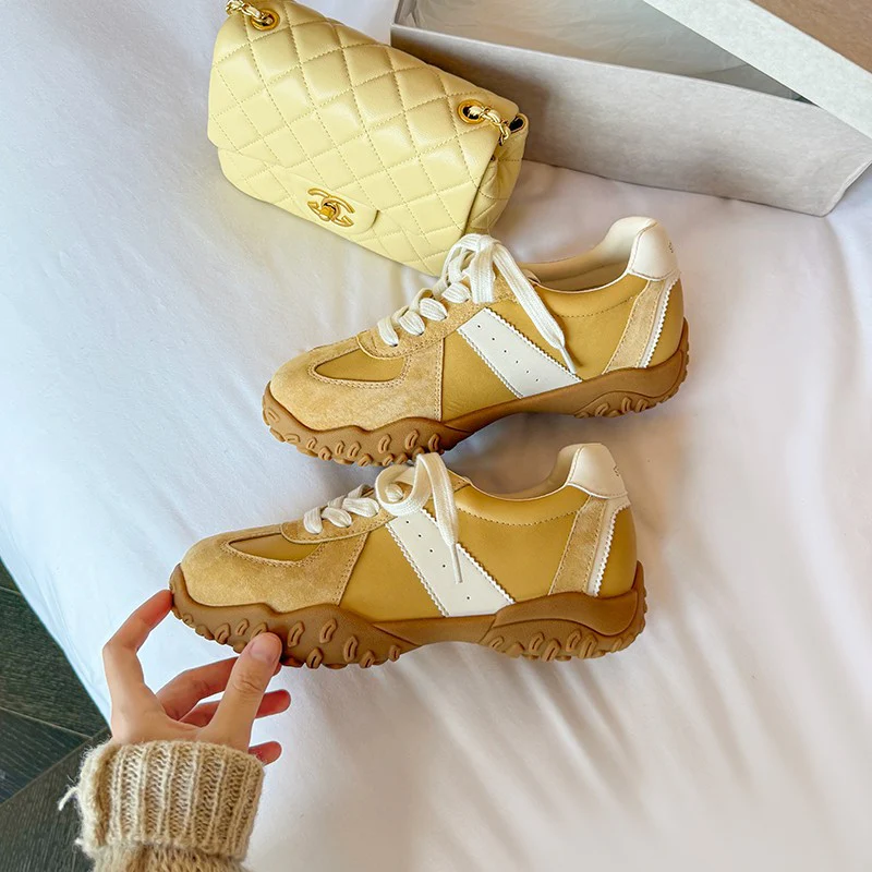 Damen sportive Sneakers mit atmungsaktiver Obermaterialkombination und rutschfester Laufsohle Heidi Mode - Image 7