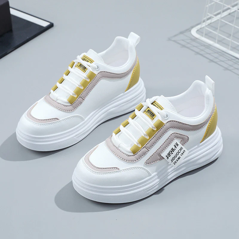 Damen sportive Sneakers mit modischem Design und dämpfender Sohle Heidi Mode - Image 2