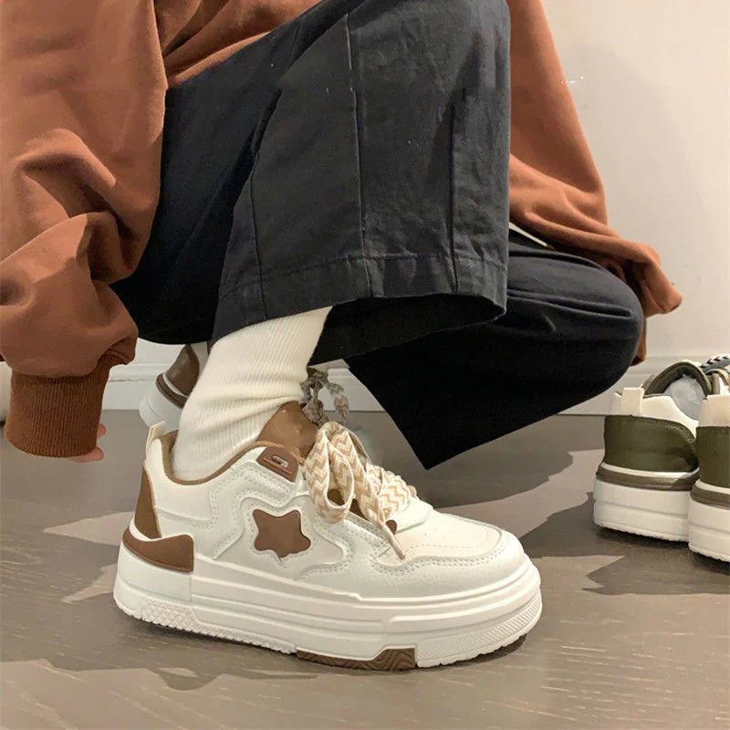 Damen sportive Sneakers mit rutschfester Sohle und auffälligem Schnürdesign Heidi Mode - Image 4