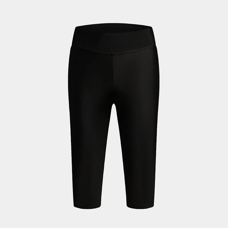 Damen Sportliche 3/4-Leggings mit Hohem Bund und Atmungsaktivem Material Heidi-Mode - Image 4