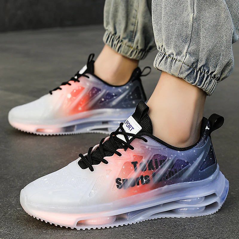 Damen Sportliche Air-Flow Sneakers mit atmungsaktivem Mesh-Obermaterial Heidi Mode - Image 3