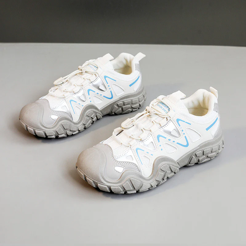 Damen sportliche Allrounder Sneakers mit atmungsaktivem Mesh-Obermaterial und rutschfester Sohle Heidi Mode - Image 6
