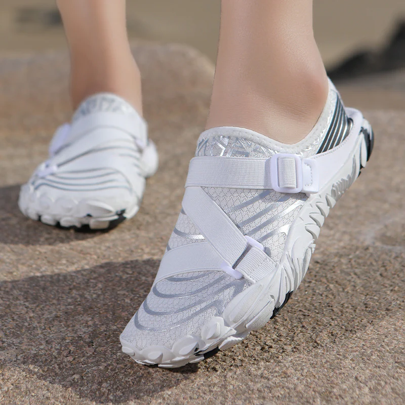 Damen Sportliche Aquafitness-Schuhe mit verstellbarem Gurt und rutschfester Sohle Heidi Mode - Image 6