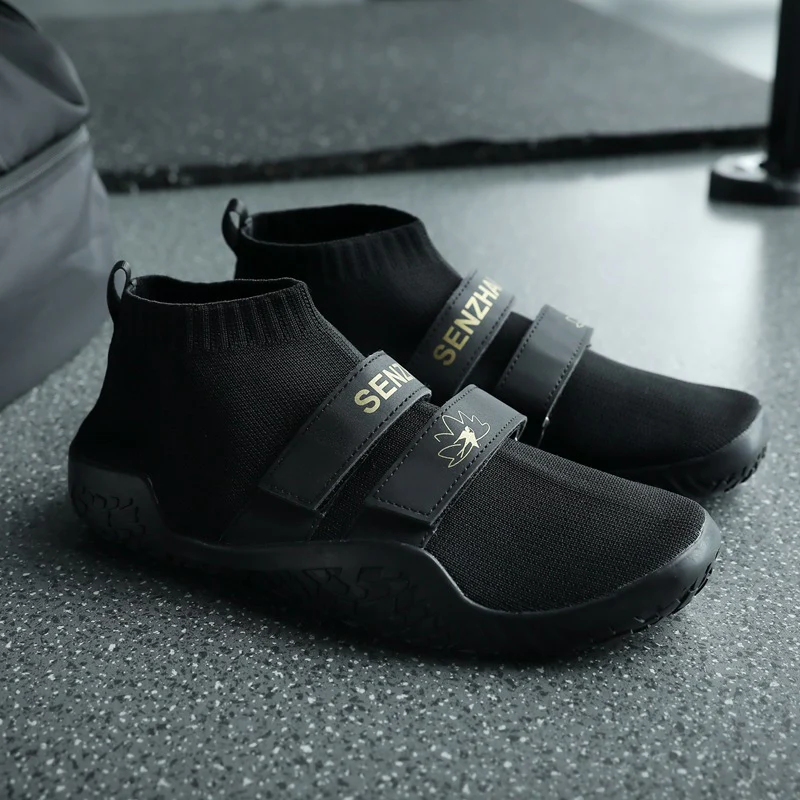 Damen Sportliche Aquaschuhe mit elastischem Klettverschluss und rutschfester Sohle Heidi Mode - Image 6