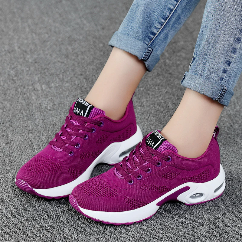 Damen Sportliche Atmungsaktive Sneakers Heidi Mode - Image 3