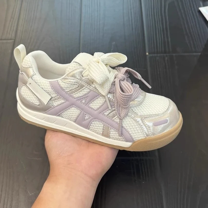 Damen Sportliche Atmungsaktive Sneakers mit einzigartigem Design und bequemen Schnürsenkeln Heidi Mode - Image 3