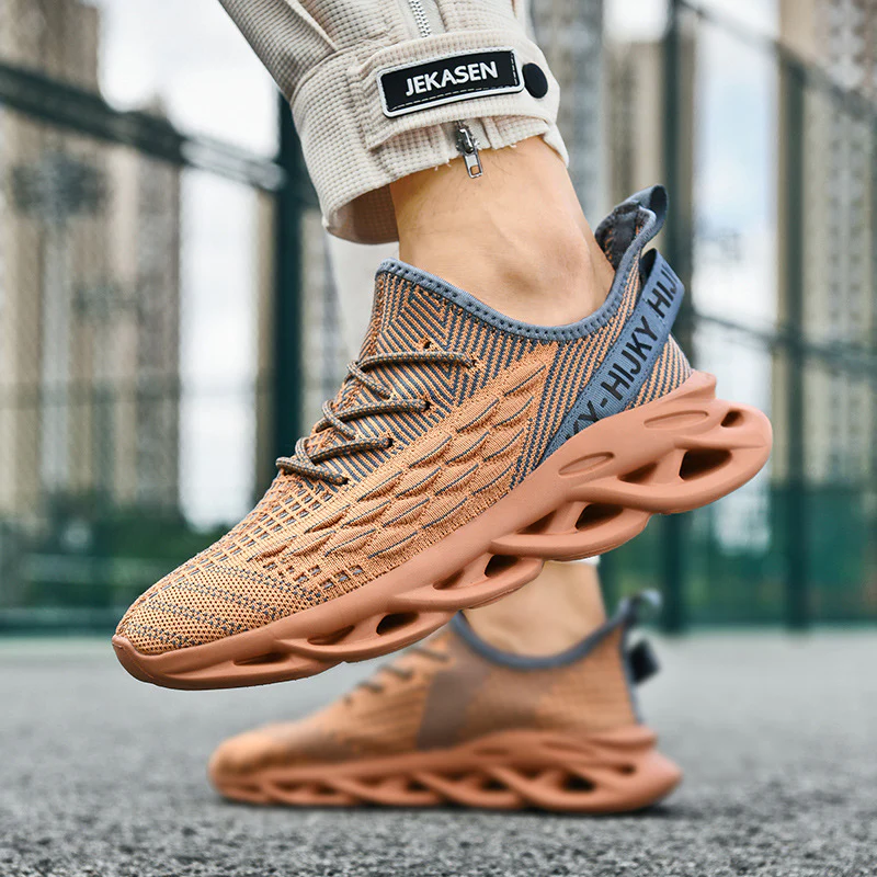 Damen Sportliche Atmungsaktive Sneakers mit flexiblem Dämpfungssystem Heidi Mode - Image 4