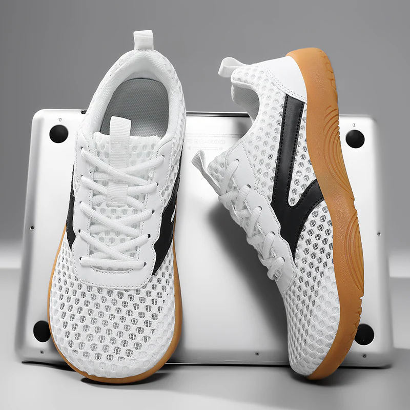 Damen Sportliche Atmungsaktive Sneakers mit flexiblem Obermaterial Heidi Mode