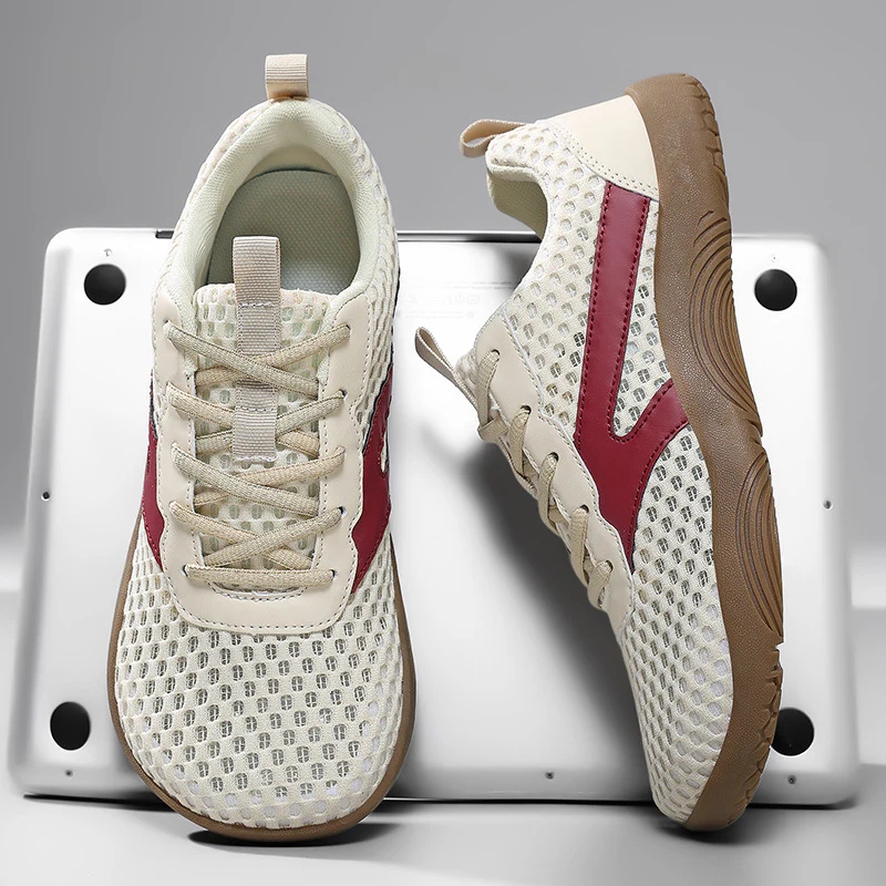 Damen Sportliche Atmungsaktive Sneakers mit flexiblem Obermaterial Heidi Mode - Image 2