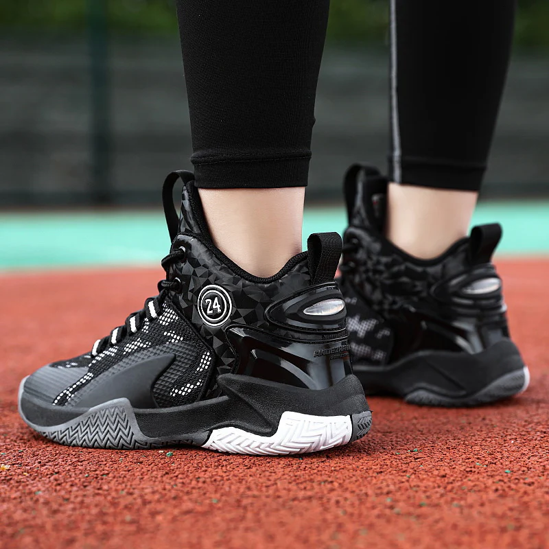 Damen Sportliche Basketball-Sneaker mit atmungsaktivem Mesh-Obermaterial und dämpfender Sohle Heidi Mode - Image 4