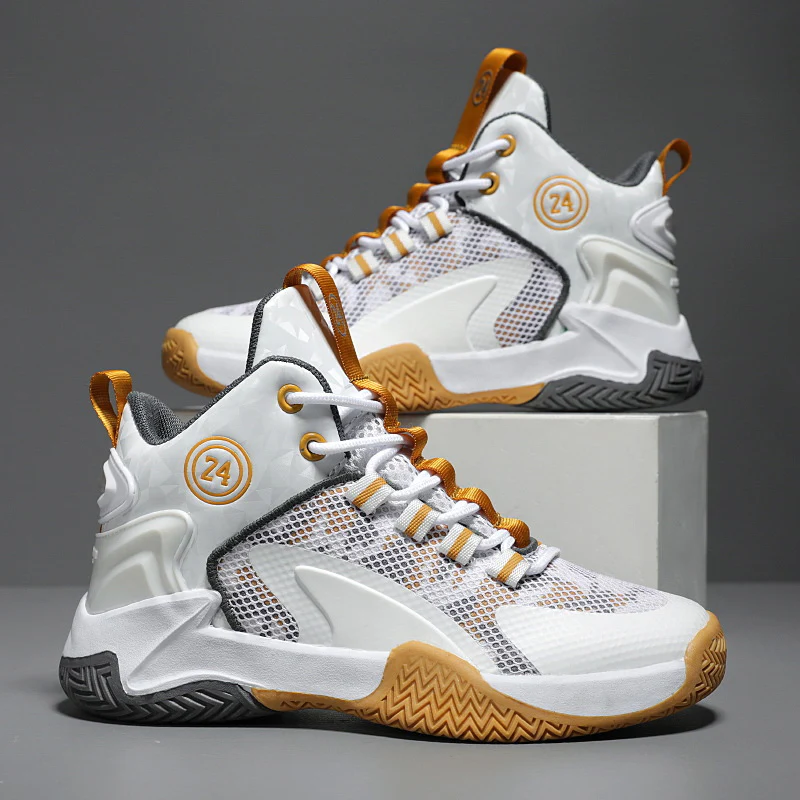 Damen Sportliche Basketball-Sneaker mit atmungsaktivem Mesh-Obermaterial und dämpfender Sohle Heidi Mode - Image 7