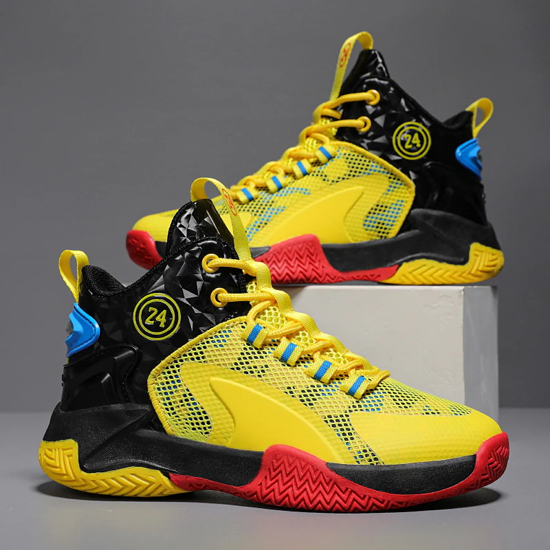 Damen Sportliche Basketball-Sneaker mit atmungsaktivem Mesh-Obermaterial und dämpfender Sohle Heidi Mode - Image 9