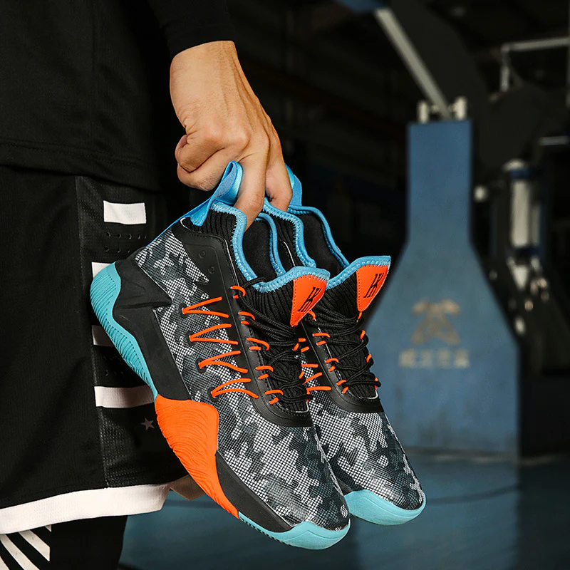Damen Sportliche Basketball-Sneaker mit atmungsaktiver Mesh-Oberfläche und dämpfendem Fußbett Heidi Mode