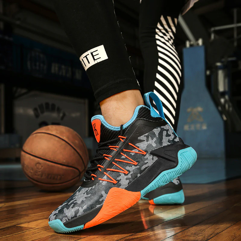 Damen Sportliche Basketball-Sneaker mit atmungsaktiver Mesh-Oberfläche und dämpfendem Fußbett Heidi Mode - Image 2