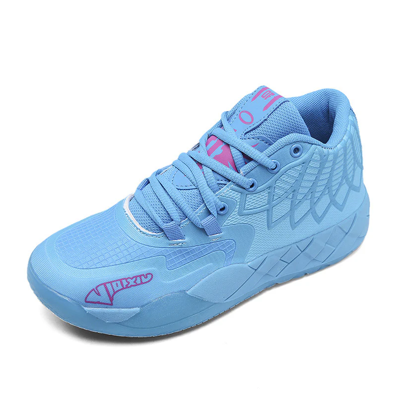 Damen Sportliche Basketball-Sneaker mit atmungsaktiver Oberflächenstruktur und rutschfester Sohle Heidi Mode - Image 5