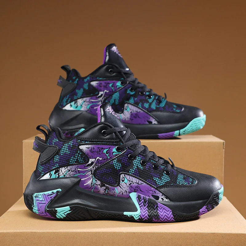 Damen Sportliche Basketball Sneakers mit atmungsaktivem Obermaterial und dämpfender Sohle Heidi Mode - Image 2