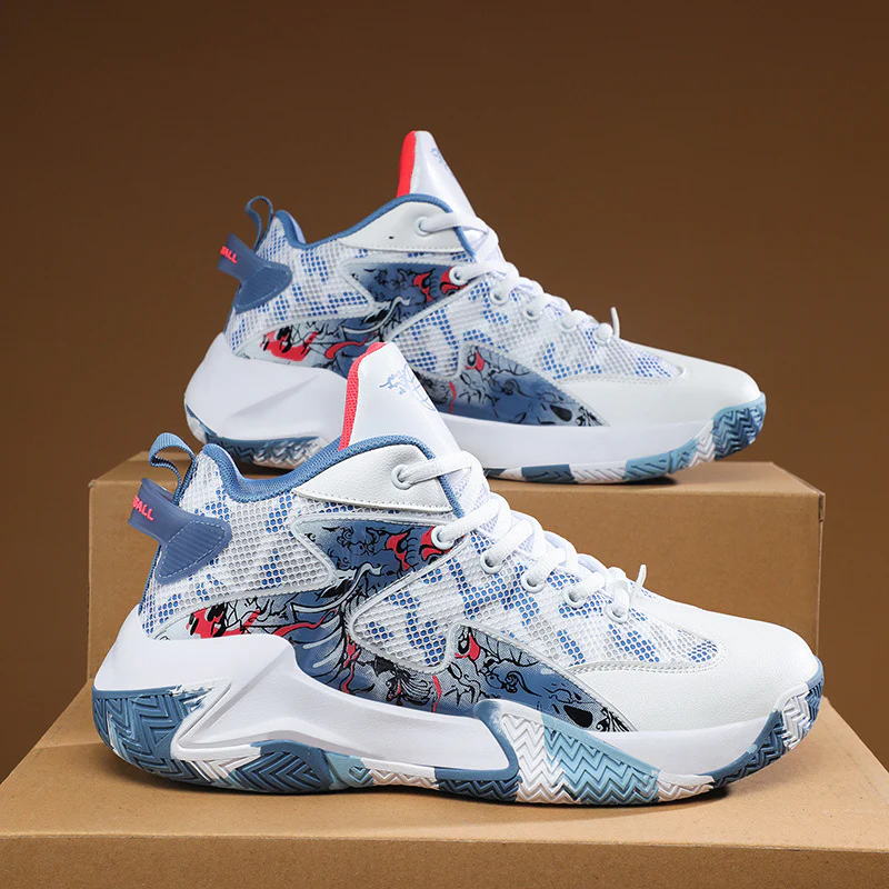 Damen Sportliche Basketball Sneakers mit atmungsaktivem Obermaterial und dämpfender Sohle Heidi Mode - Image 4