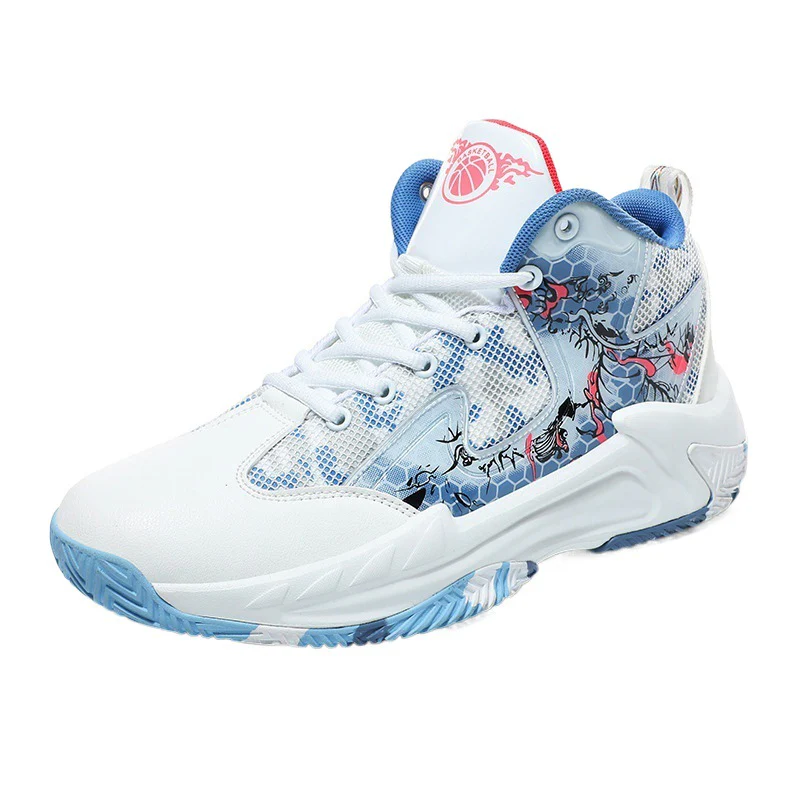Damen Sportliche Basketball Sneakers mit atmungsaktiver Mesh-Oberfläche Heidi Mode