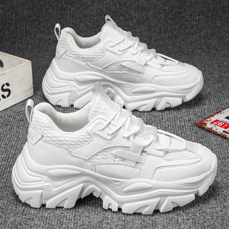Damen Sportliche Chunky Sneaker mit atmungsaktiver Materialstruktur und rutschfester Gummisohle Heidi Mode - Image 3