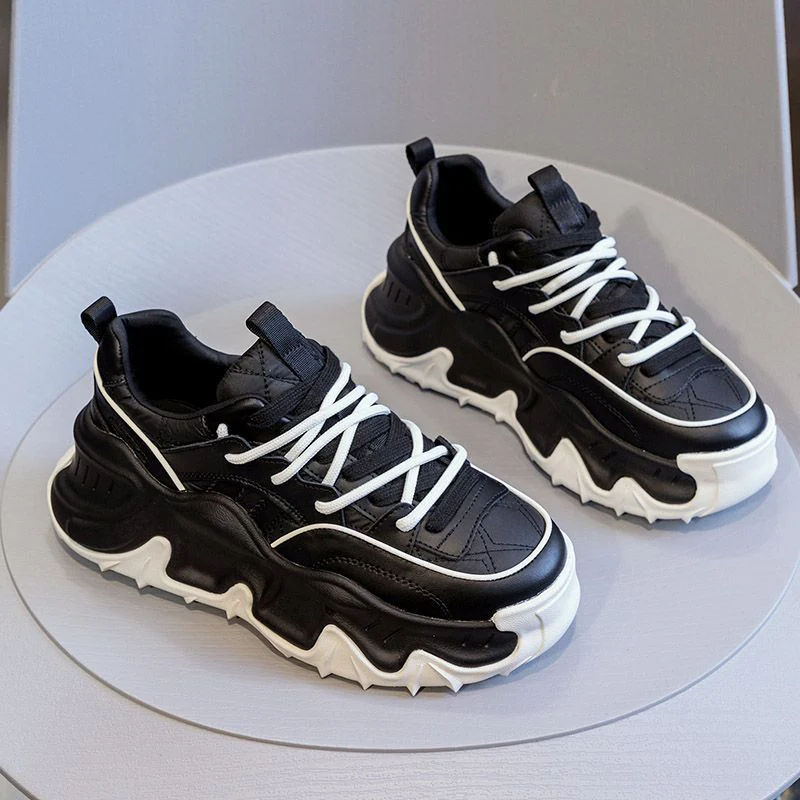 Damen Sportliche Chunky-Sneaker mit dämpfender Sohle und strapazierfähigem Obermaterial Heidi Mode - Image 7