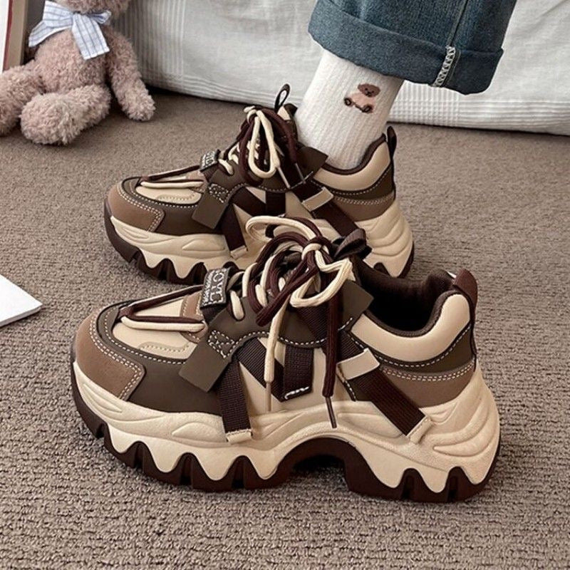 Damen Sportliche Chunky Sneaker mit flexibler Sohle und atmungsaktivem Obermaterial Heidi Mode - Image 6