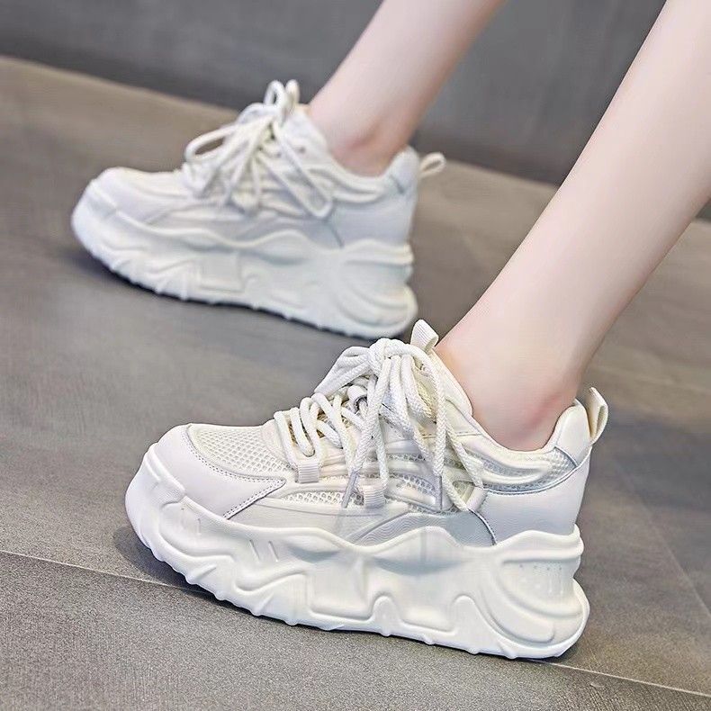 Damen Sportliche Chunky-Sneaker mit innovativem Dämpfungssystem und rutschfester Sohle Heidi Mode - Image 4