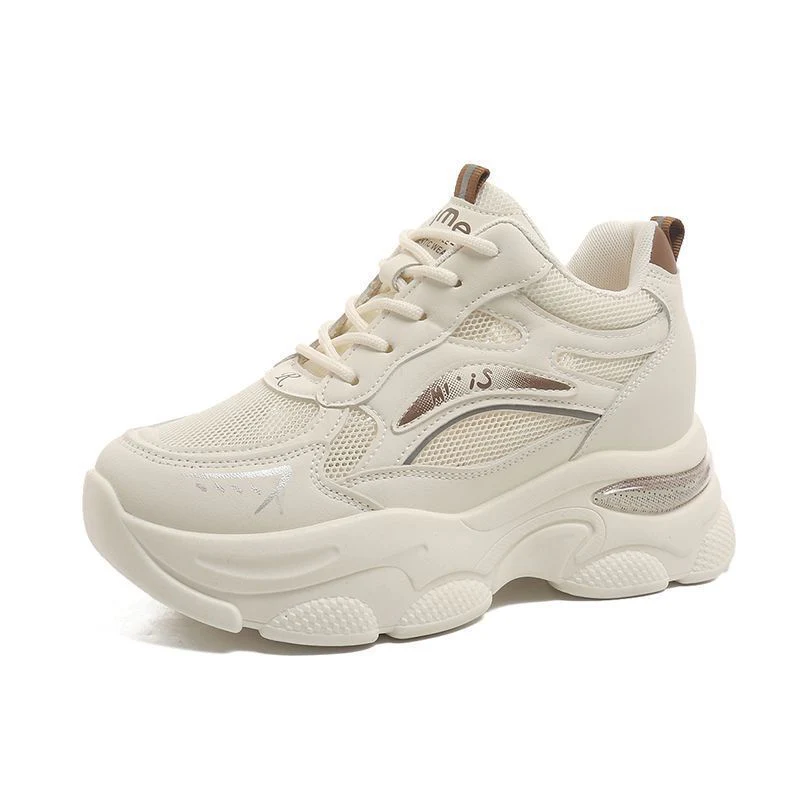 Damen Sportliche Chunky Sneakers mit atmungsaktivem Mesh-Obermaterial Heidi Mode - Image 5