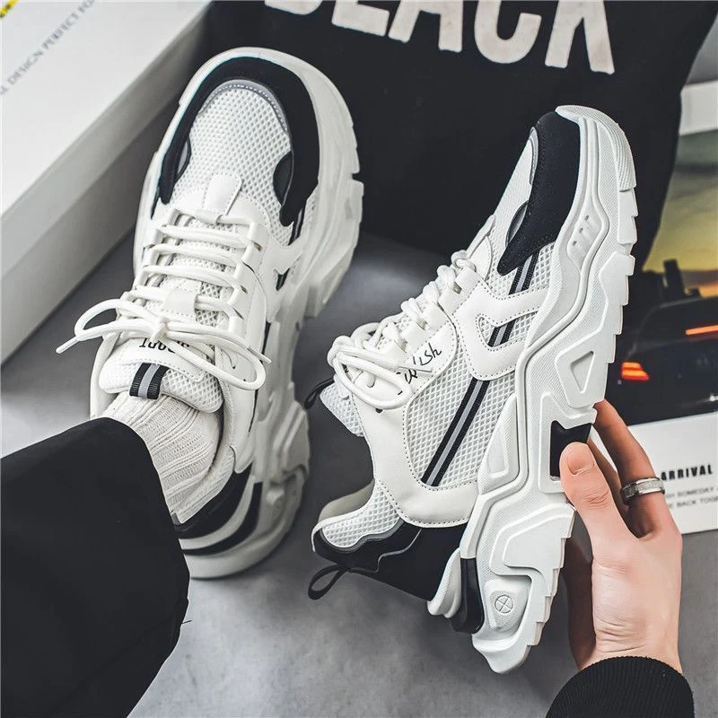 Damen Sportliche Chunky Sneakers mit atmungsaktivem Mesh-Obermaterial und dämpfendem Sohlenprofil Heidi Mode - Image 6