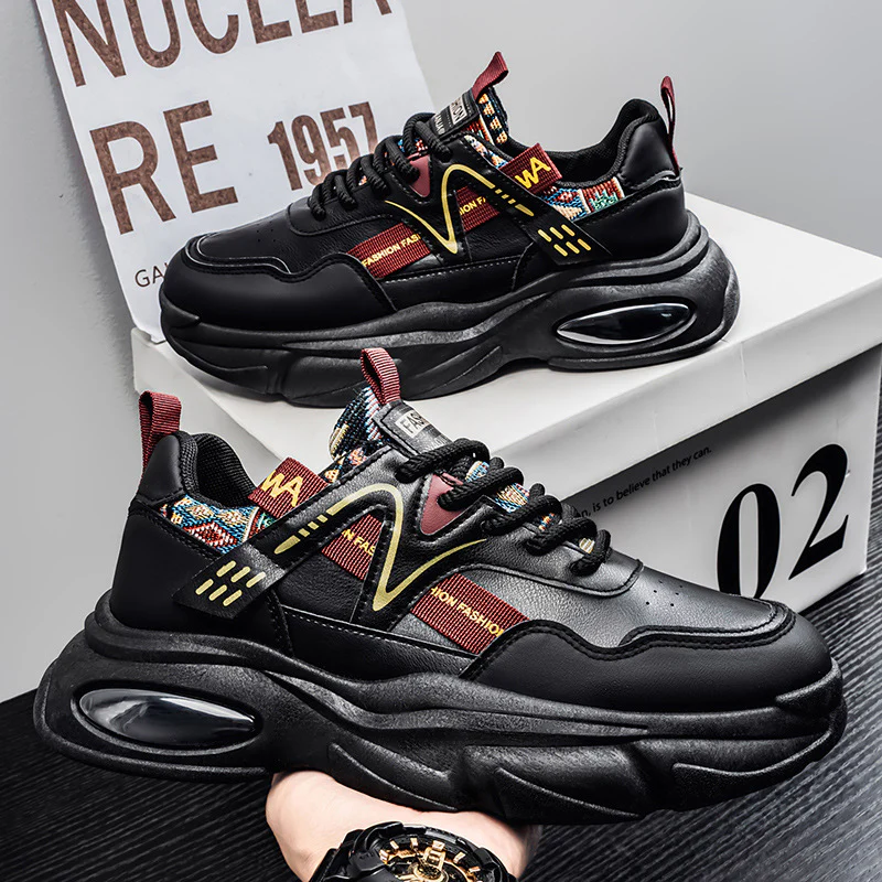 Damen Sportliche Chunky Sneakers mit atmungsaktivem Mesh-Obermaterial und gepolsterter Sohle Heidi Mode - Image 6