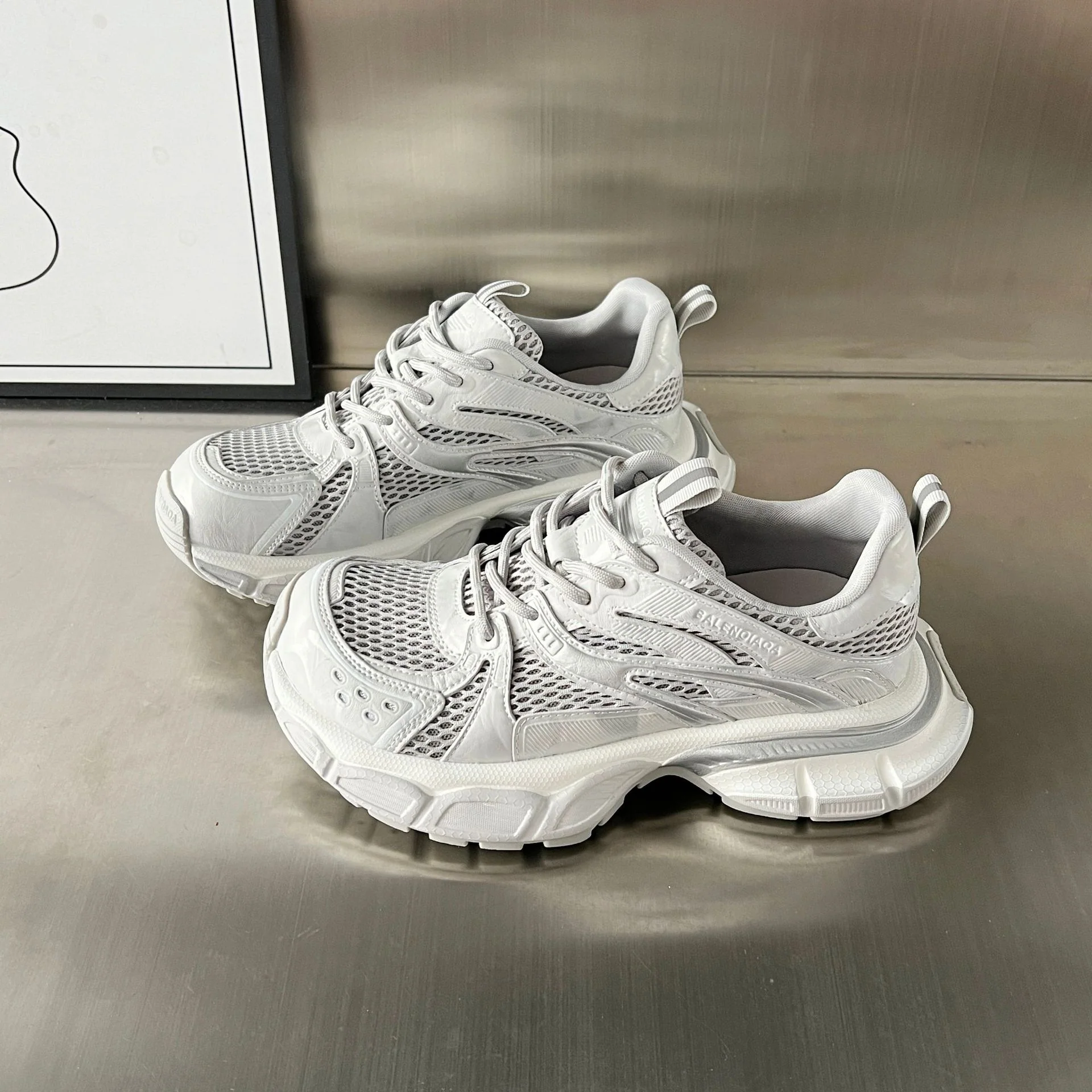 Damen Sportliche Chunky Sneakers mit atmungsaktivem Mesh und innovativem Dämpfungssystem Heidi Mode - Image 6