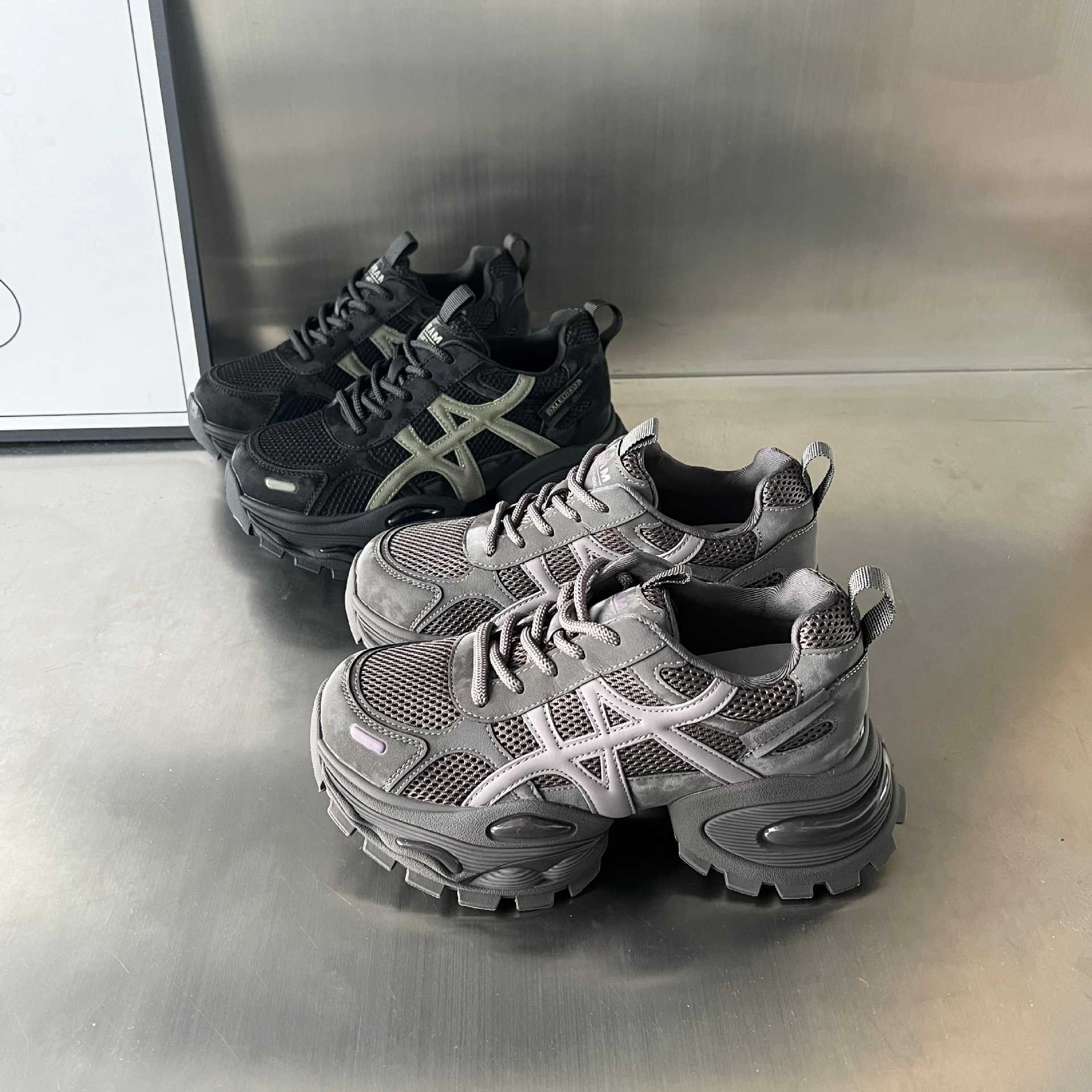 Damen Sportliche Chunky Sneakers mit atmungsaktivem Mesh und robustem Profil Heidi Mode - Image 3