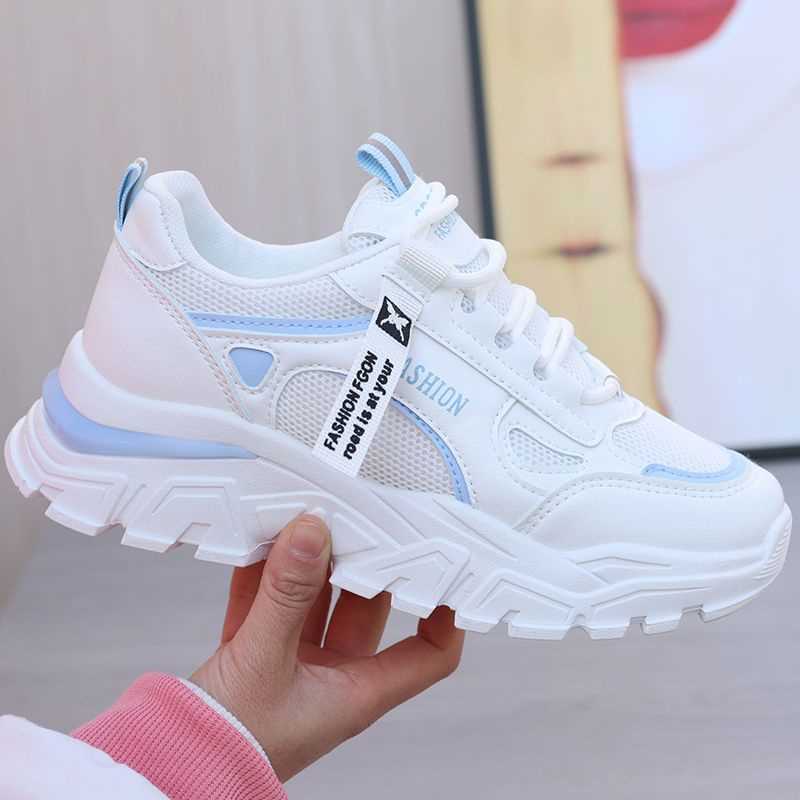 Damen Sportliche Chunky Sneakers mit Atmungsaktivem Obermaterial Heidi Mode - Image 2