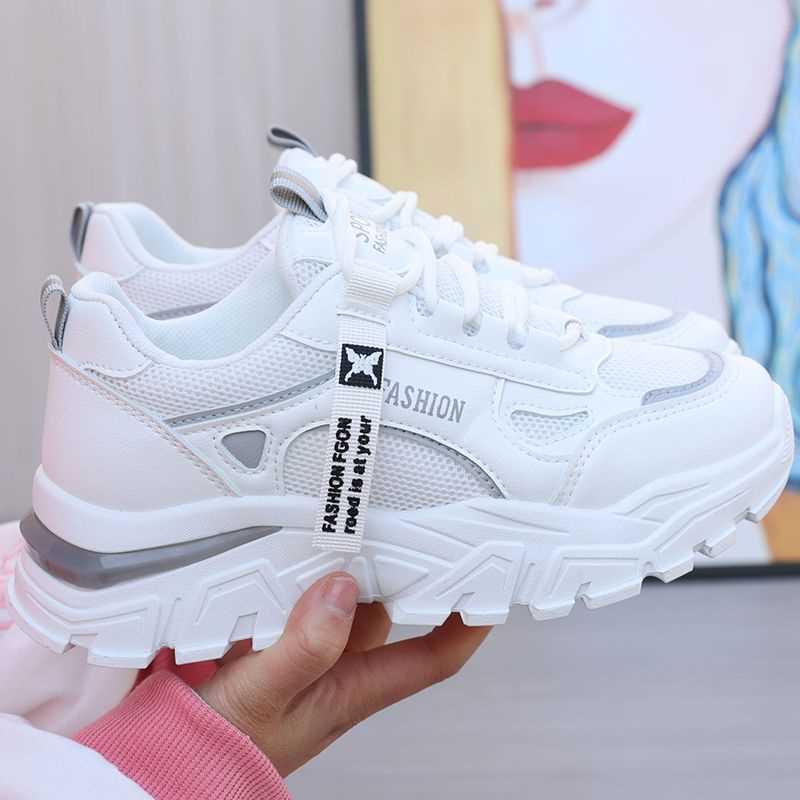 Damen Sportliche Chunky Sneakers mit Atmungsaktivem Obermaterial Heidi Mode - Image 7