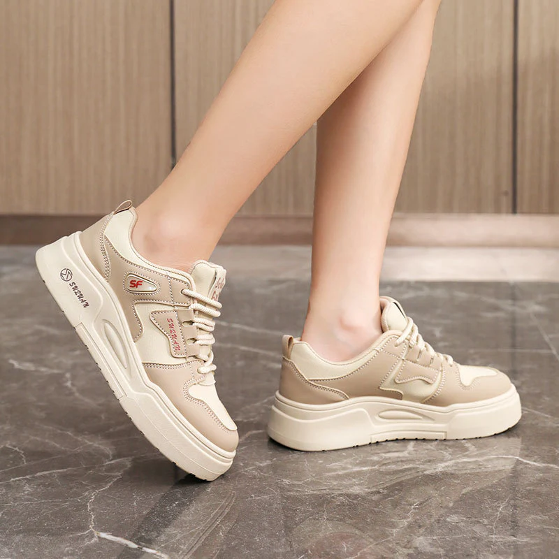 Damen Sportliche Chunky Sneakers mit atmungsaktivem Obermaterial Heidi Mode - Image 3