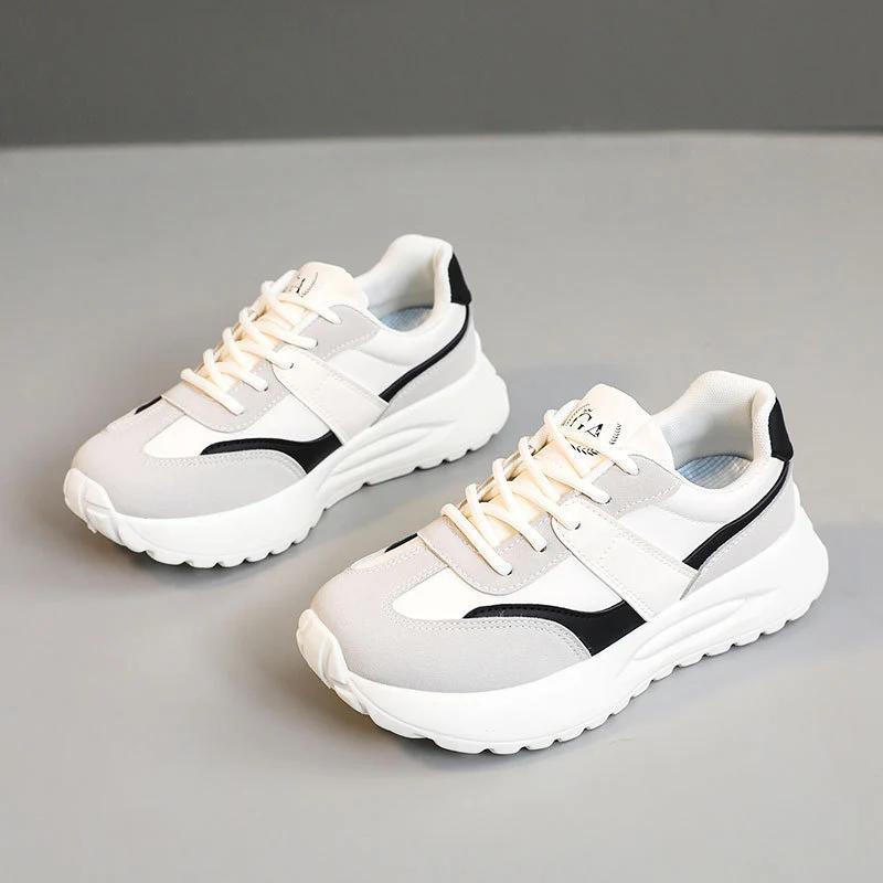 Damen Sportliche Chunky Sneakers mit atmungsaktivem Obermaterial und dämpfender Laufsohle Heidi Mode - Image 6