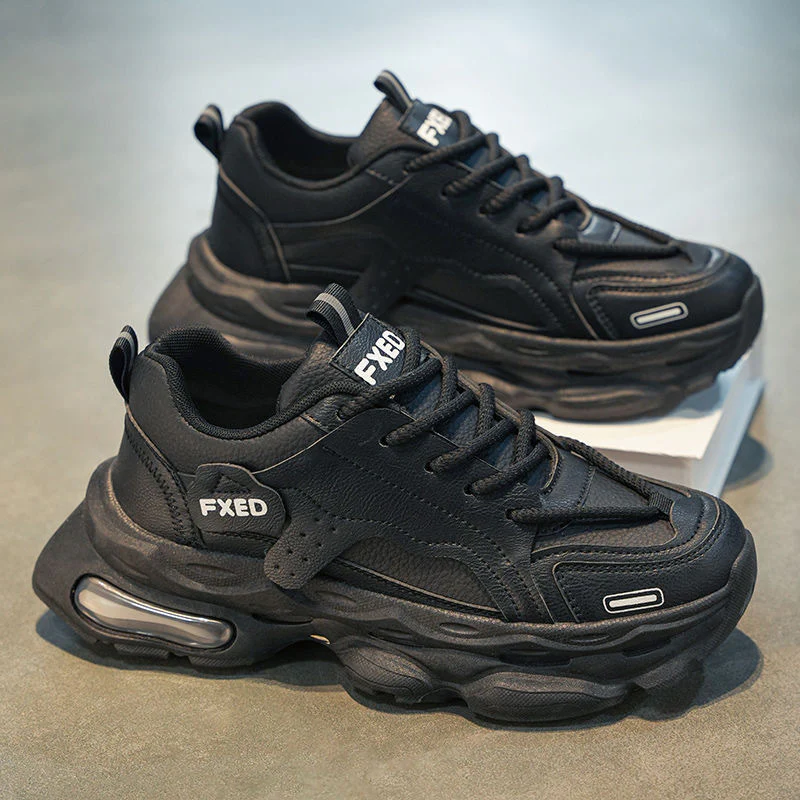 Damen Sportliche Chunky Sneakers mit atmungsaktivem Obermaterial und dämpfender Sohle Heidi Mode - Image 2