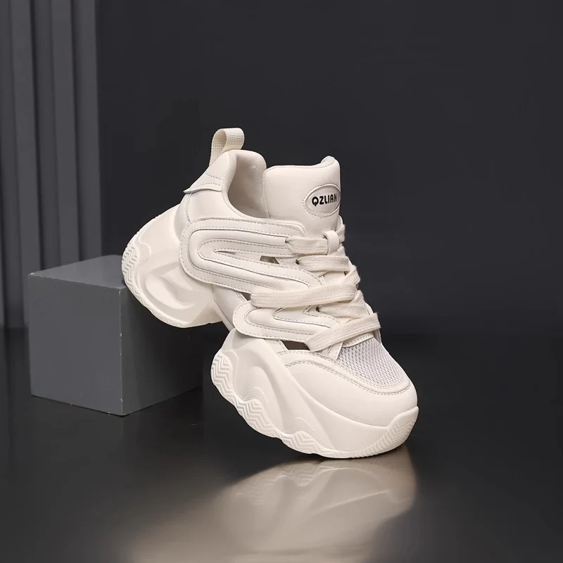 Damen Sportliche Chunky Sneakers mit atmungsaktivem Obermaterial und innovativem Dämpfungssystem Heidi Mode - Image 7