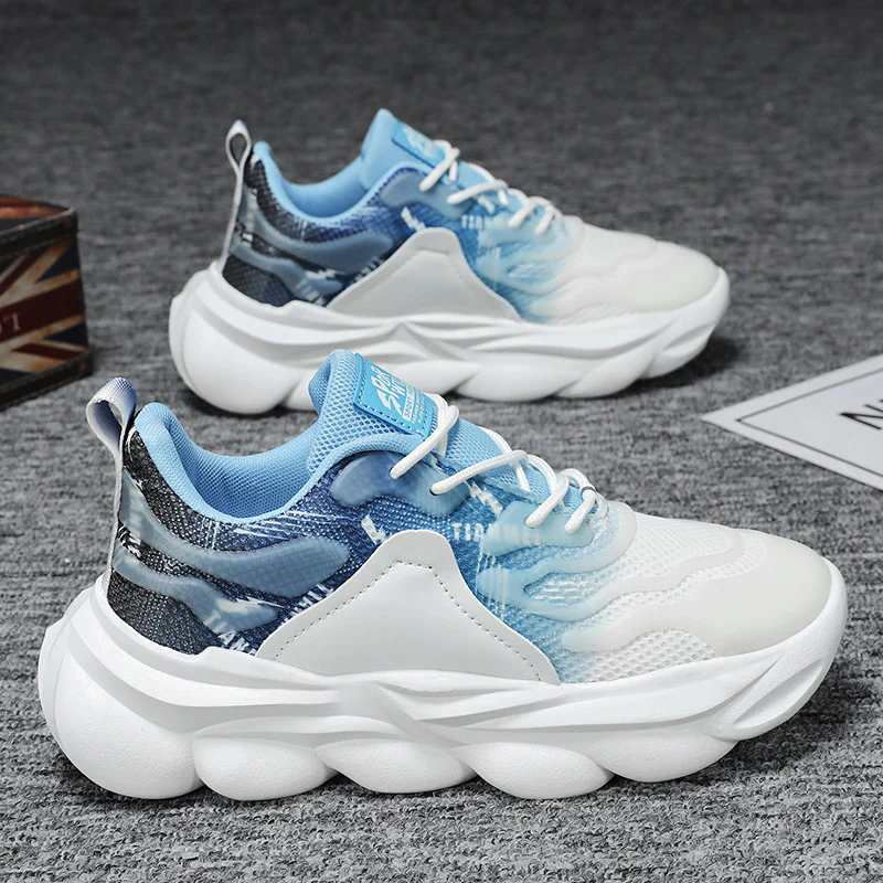 Damen Sportliche Chunky Sneakers mit atmungsaktivem Obermaterial und innovativem Dämpfungssystem Heidi Mode - Image 6