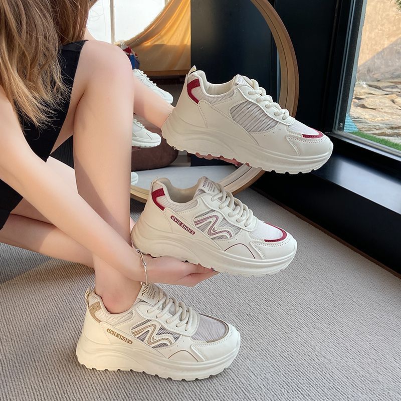 Damen Sportliche Chunky Sneakers mit atmungsaktivem Obermaterial und robustem Profil Heidi Mode - Image 6