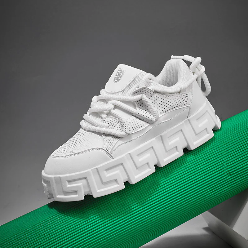 Damen Sportliche Chunky Sneakers mit atmungsaktivem Obermaterial und rutschfester Sohle Heidi Mode - Image 9