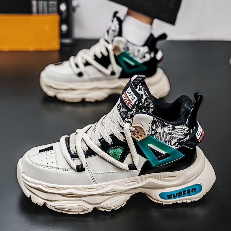 Damen Sportliche Chunky Sneakers mit atmungsaktivem Obermaterial und rutschfester Sohle Heidi Mode - Image 3