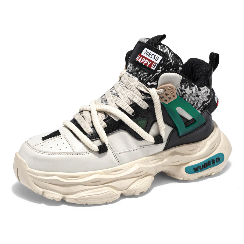 Damen Sportliche Chunky Sneakers mit atmungsaktivem Obermaterial und rutschfester Sohle Heidi Mode - Image 5