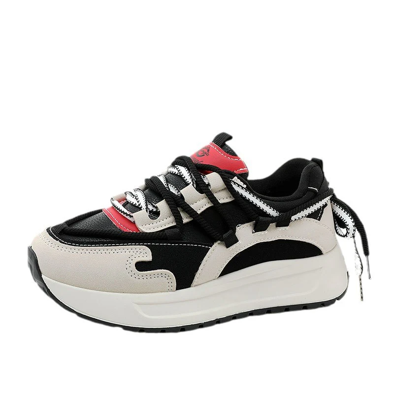 Damen Sportliche Chunky Sneakers mit atmungsaktiver Mesh-Oberfläche und dämpfender Laufsohle Heidi Mode - Image 5