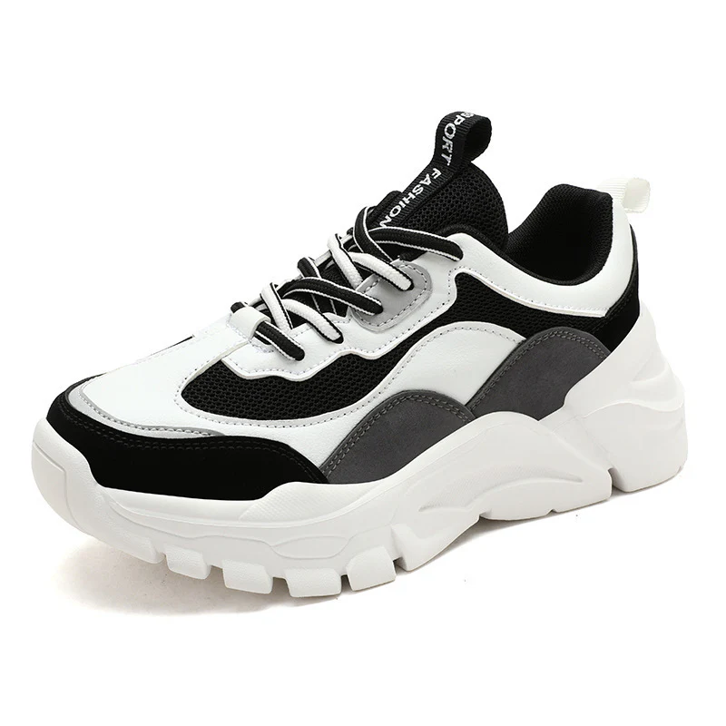 Damen Sportliche Chunky Sneakers mit atmungsaktiver Mesh-Oberfläche und dämpfender Sohle Heidi Mode - Image 6